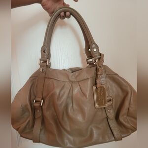 Authentic Marc by Marc Jacob soft tan leather